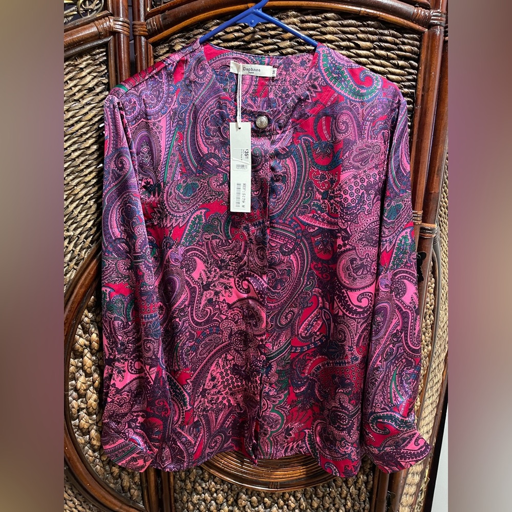 Desigual Multicolor Paisley Shirt